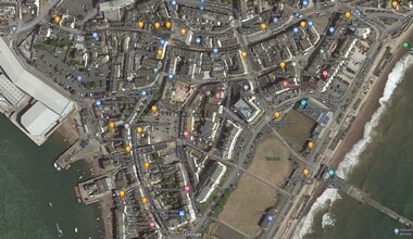 2 Den Crescent, Teignmouth, DEV - AERIAL  map view