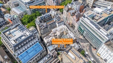 7-8 Little Turnstile, London, LND - Aerial map view - Image1