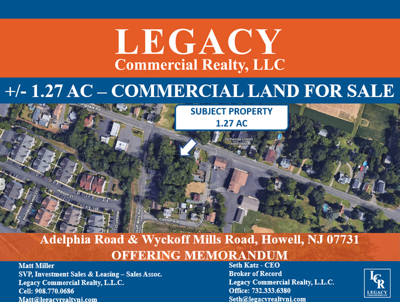 935 Adelphia Rd, Howell, NJ for sale - Building Photo - Image 1 of 1