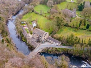 Church Bank, Hawes, NYK - Aerial  map view