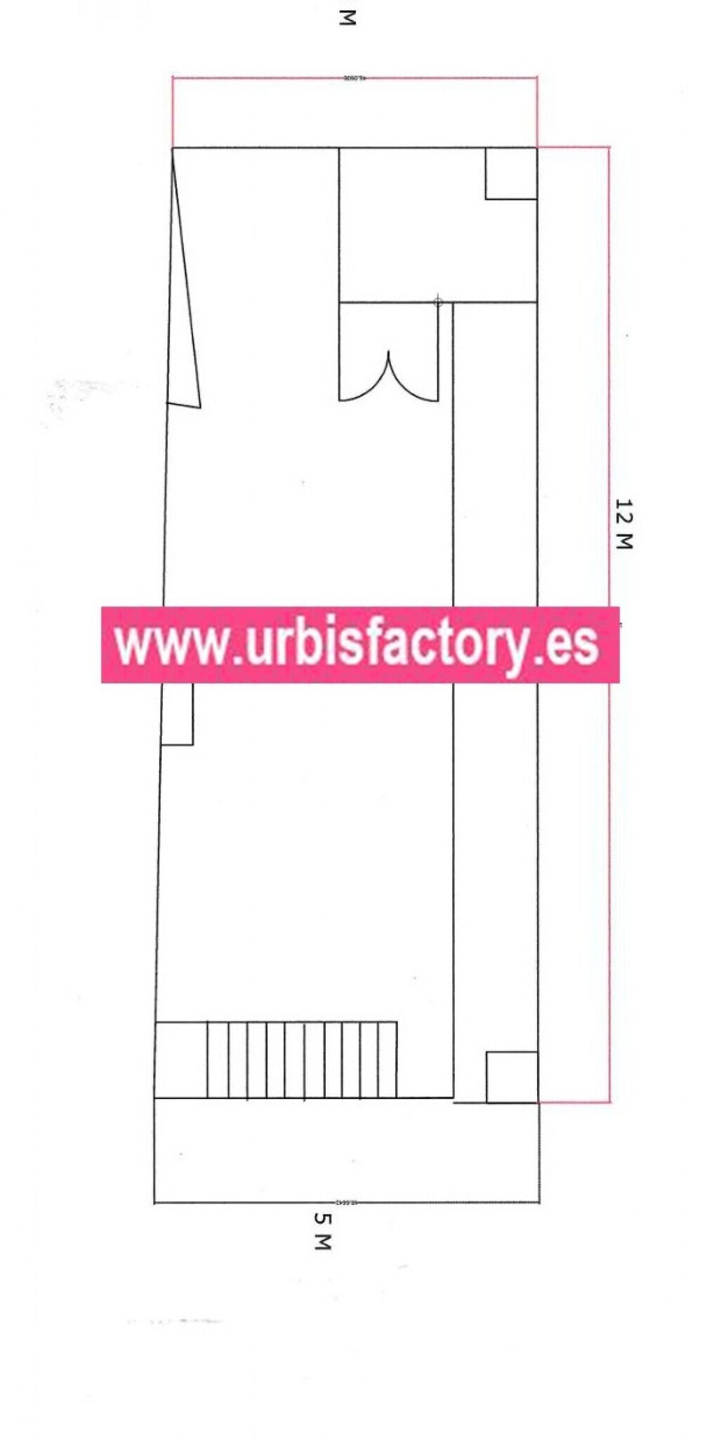 Retail in Salamanca to rent Floor Plan- Image 1 of 3
