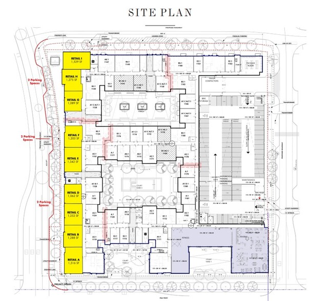 NEC Bates Way & PGA Pky, Frisco, TX for rent - Floor Plan - Image 2 of 2