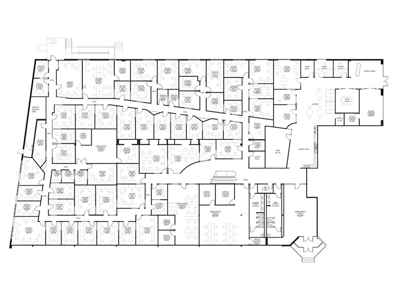 1500 Dragon St, Dallas, TX for rent - Floor Plan - Image 2 of 5