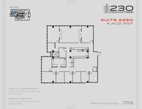 230 Peachtree St NW, Atlanta, GA to rent Floor Plan- Image 1 of 1
