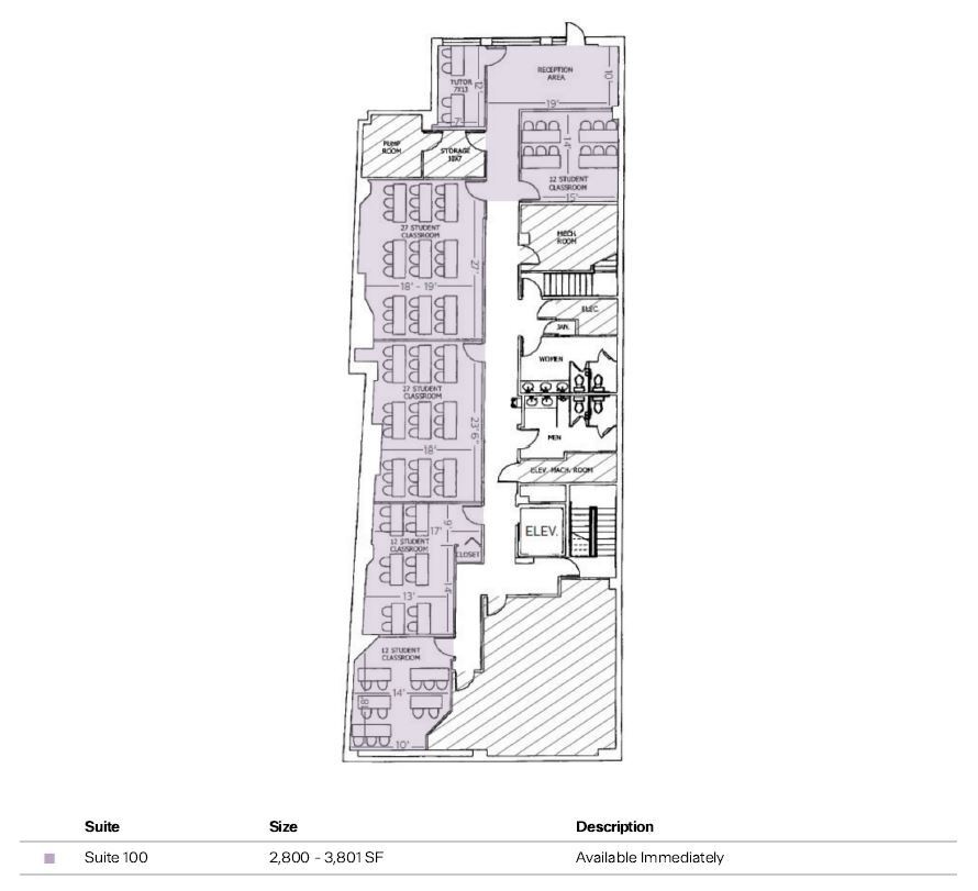 7514 Wisconsin Ave, Bethesda, MD for rent Floor Plan- Image 1 of 1