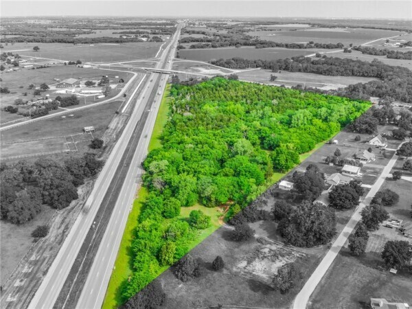 I-35 South & Ladd Road East, Goldsby, OK for sale - Aerial - Image 2 of 5