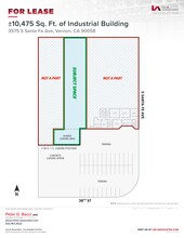 3575 S Santa Fe Ave, Vernon, CA for rent Site Plan- Image 1 of 2