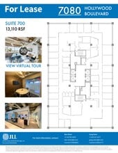 7080 Hollywood Blvd, Los Angeles, CA for rent Site Plan- Image 1 of 7