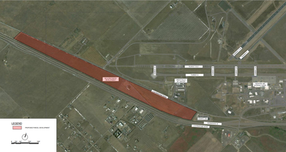 2800 Terminal Dr, Great Falls, MT - aerial  map view