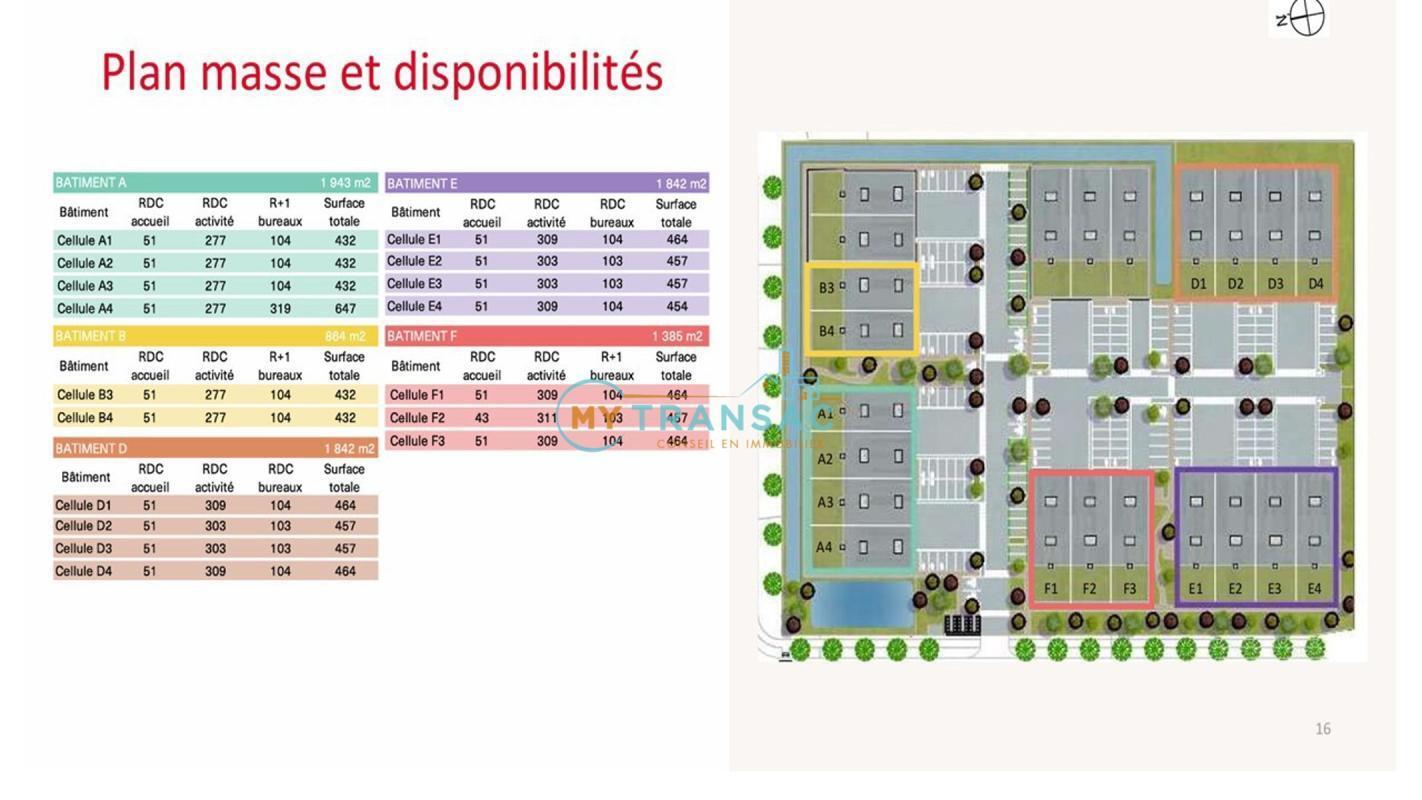Light Industrial in Saint-Pierre-du-Perray for sale Site Plan- Image 1 of 16