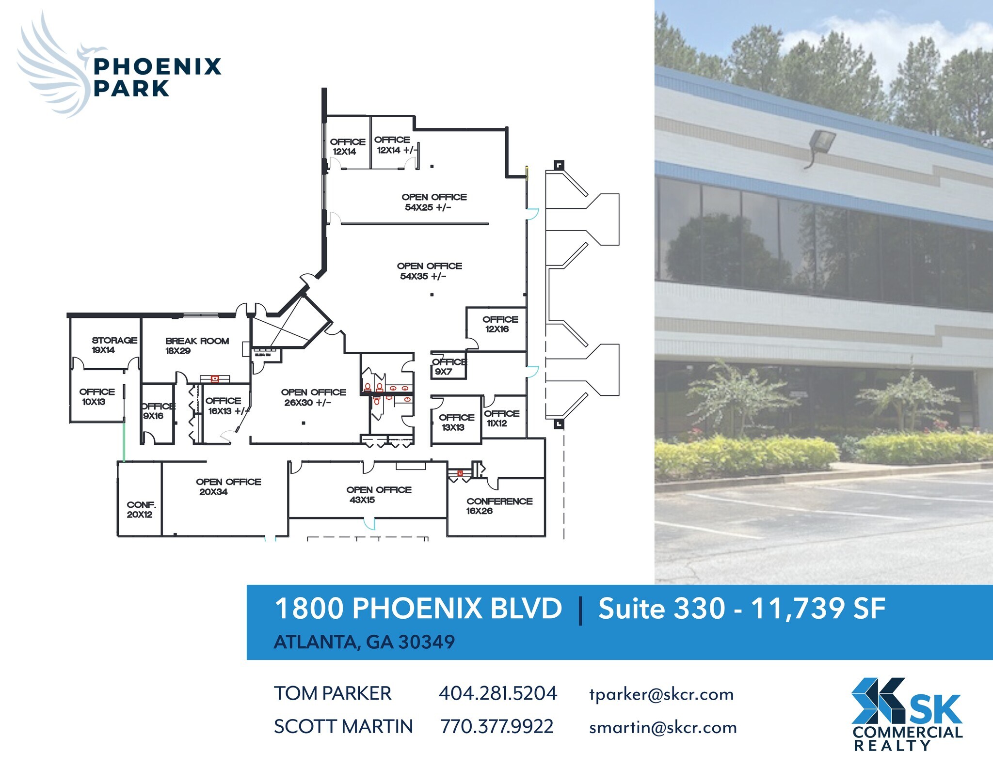 1800 Phoenix Blvd, Atlanta, GA to rent Site Plan- Image 1 of 2