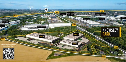 East Lancashire Rd, Knowsley, MSY - aerial  map view