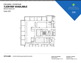 200 Mansell Ct E, Roswell, GA for rent Floor Plan- Image 1 of 1