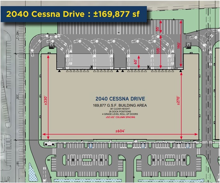 2040 Cessna Dr, Vacaville, CA for rent - Floor Plan - Image 2 of 5