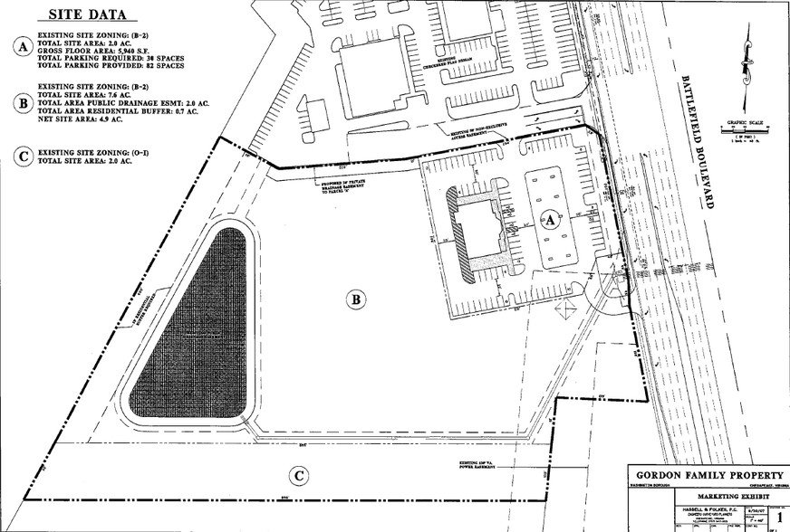 900 N Battlefield Blvd, Chesapeake, VA for rent - Site Plan - Image 2 of 2