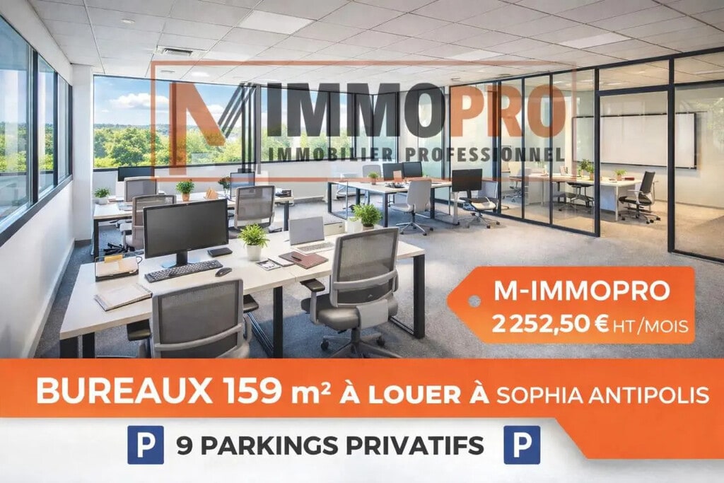 Location Bureaux 159 m² - Photo 1