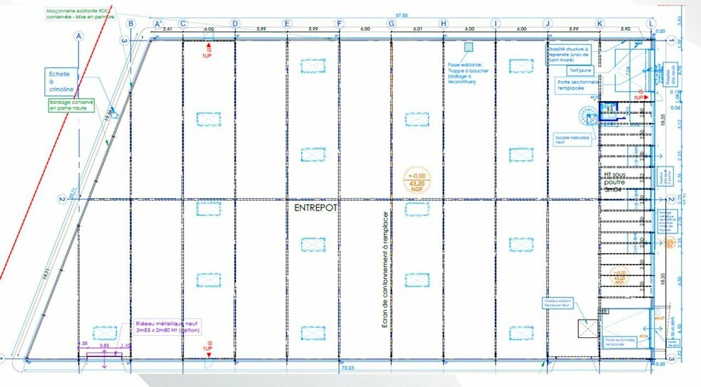 6 Avenue Armand Esders, Le Blanc-Mesnil to rent - Floor Plan - Image 3 of 3