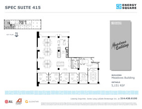 6688 N Central Expy, Dallas, TX for rent Floor Plan- Image 1 of 7