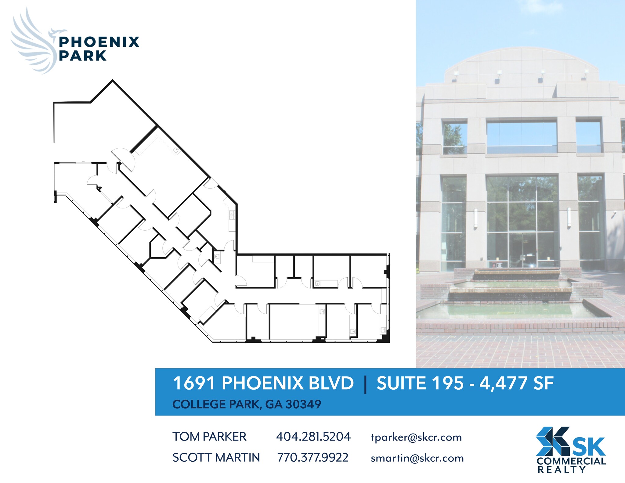 1800 Phoenix Blvd, Atlanta, GA to rent Site Plan- Image 1 of 1