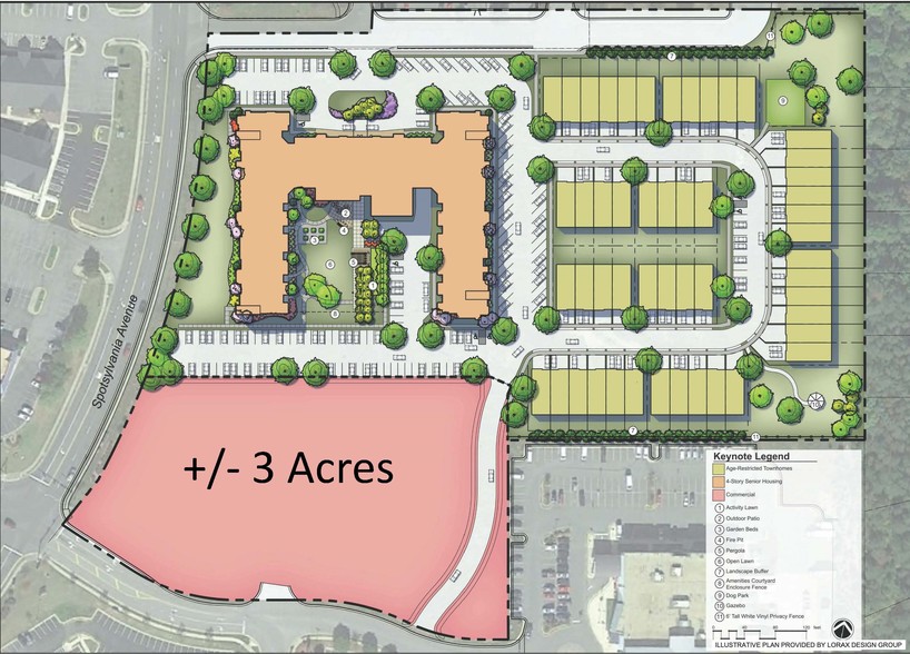 10411 Spotsylvania Ave, Fredericksburg, VA for sale - Site Plan - Image 1 of 2