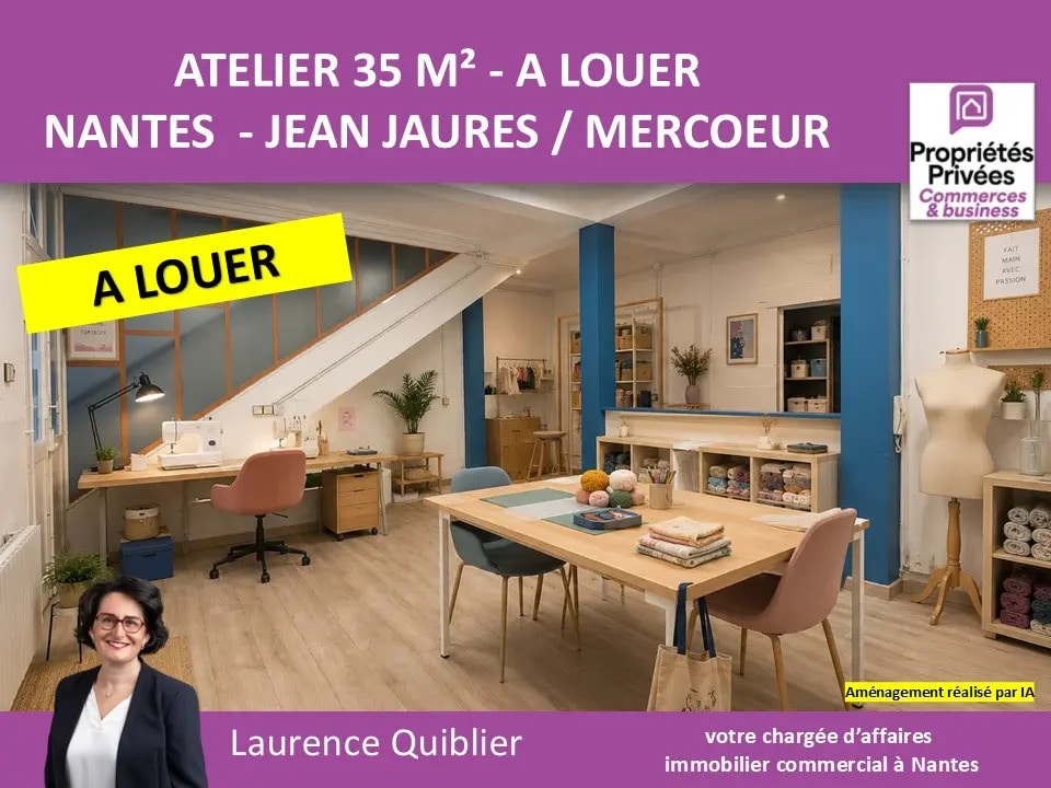 Location Local d'activités 35 m² - Photo 1