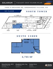 7400 E Orchard Rd, Greenwood Village, CO to rent Floor Plan- Image 1 of 1