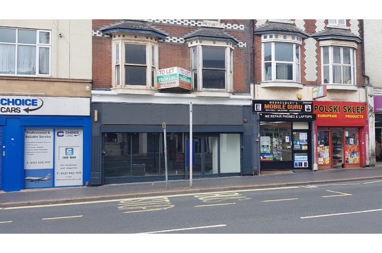 9-9a Market Pl, Wednesbury to rent Primary Photo- Image 1 of 3