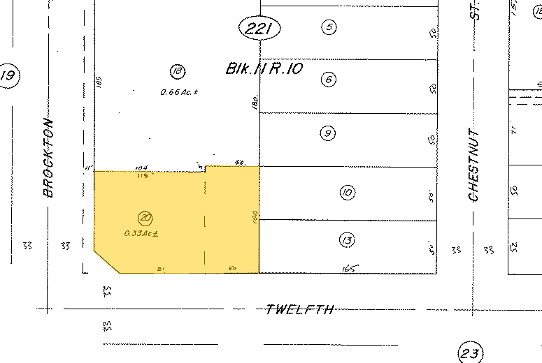 4192 Brockton Ave, Riverside, CA for rent - Plat Map - Image 2 of 4