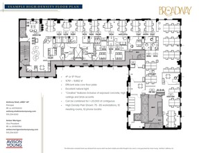 1212 Broadway, Oakland, CA for rent Floor Plan- Image 1 of 2