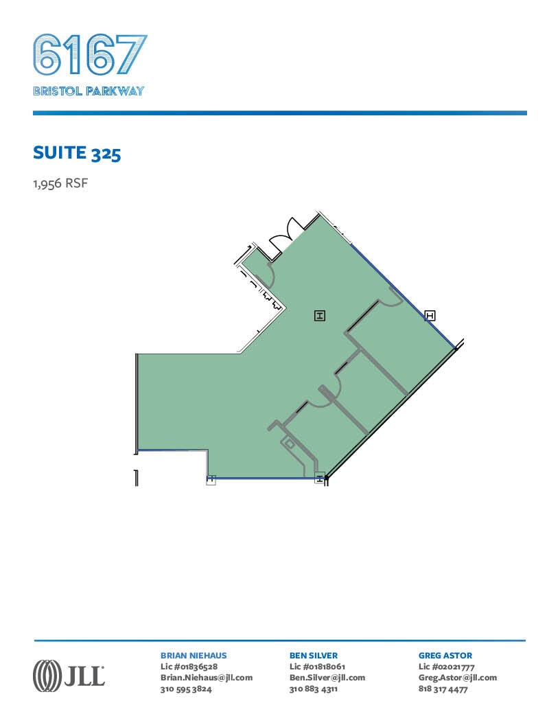 6167 Bristol Pky, Culver City, CA to rent Floor Plan- Image 1 of 1