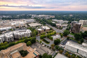 6201 Fairview Rd, Charlotte, NC - AERIAL  map view