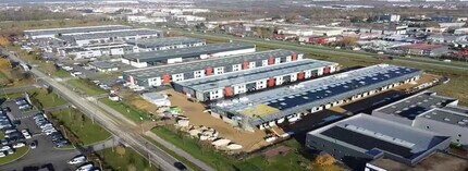 Lieusaint - Aerial map view