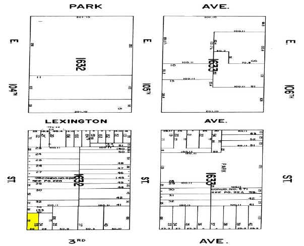 1884 Third Ave, New York, NY for rent - Plat Map - Image 3 of 3