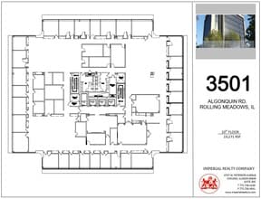 3501 Algonquin Rd, Rolling Meadows, IL to rent Floor Plan- Image 1 of 9