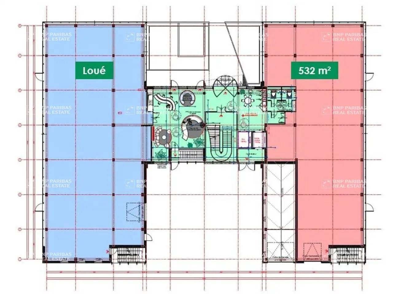 Office in Lyon to rent Floor Plan- Image 1 of 1