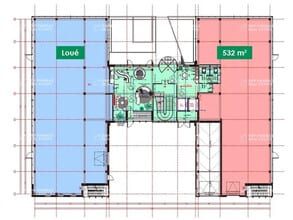 Office in Lyon to rent Floor Plan- Image 1 of 1