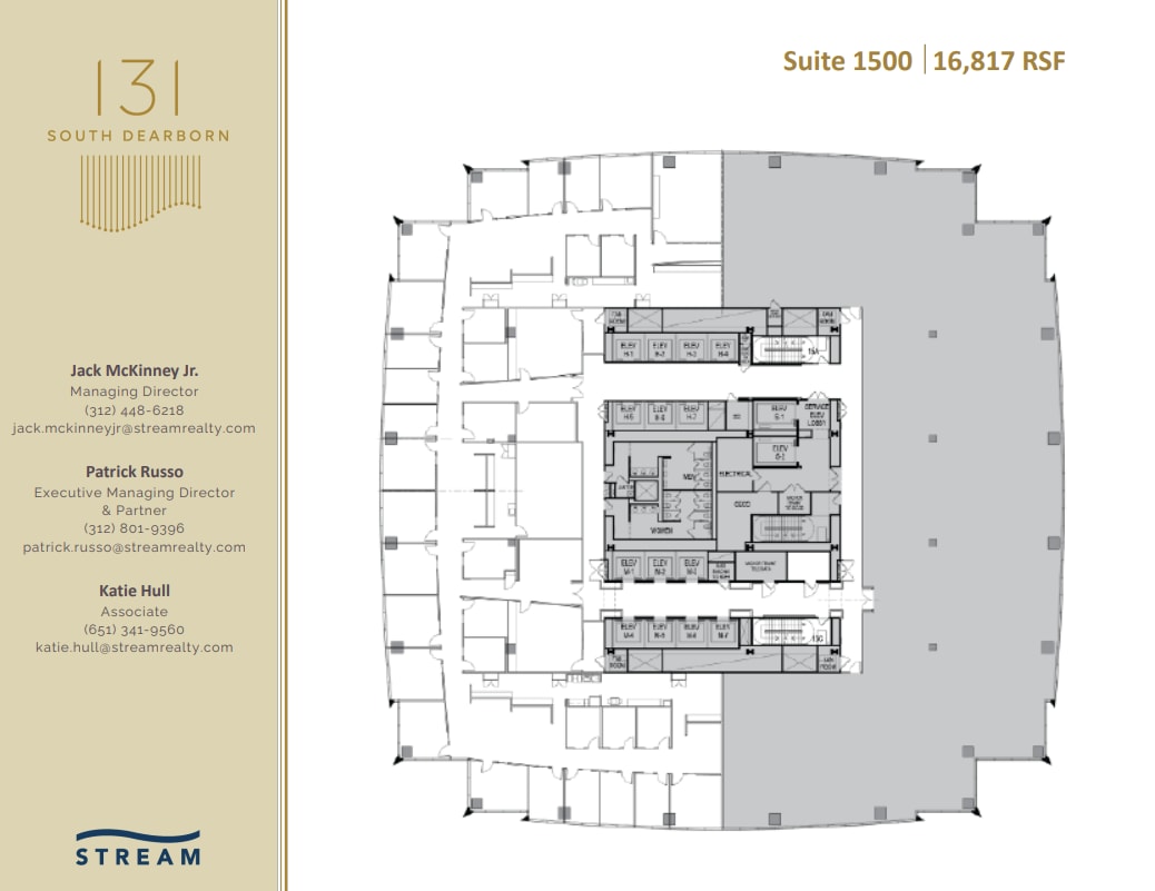 131 S Dearborn St, Chicago, IL to rent Floor Plan- Image 1 of 1