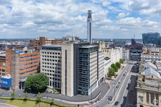 156 Great Charles Street Queensway, Birmingham, WMD - AERIAL  map view
