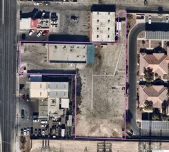 634 N Eastern Ave, Las Vegas, NV - AERIAL  map view