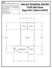 1703-1729 E 28th St, Signal Hill, CA to rent Site Plan- Image 1 of 6