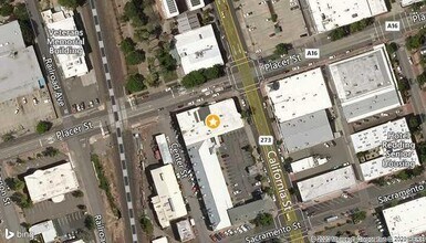 1712 California St, Redding, CA - AERIAL map view