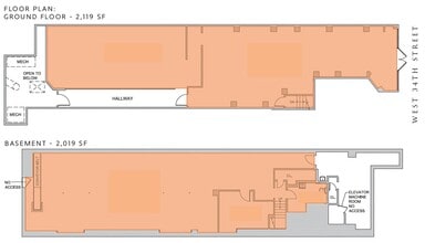 36 W 34th St, New York, NY to rent Floor Plan- Image 2 of 2