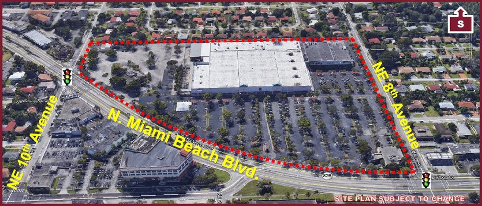 850-974 N Miami Beach Blvd, North Miami Beach, FL for sale - Aerial - Image 1 of 1