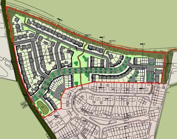 Leadside Crescent, Dunfermline for sale - Site Plan - Image 2 of 2