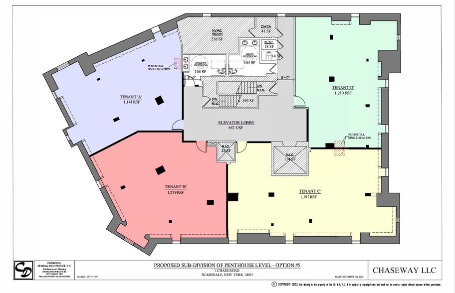 1 Chase Rd, Scarsdale, NY for rent - Floor Plan - Image 2 of 6