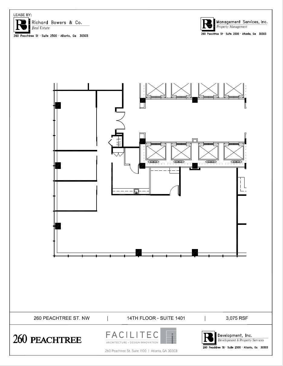 260-270 Peachtree St NW, Atlanta, GA to rent Floor Plan- Image 1 of 1
