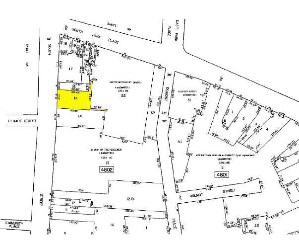 20 South St, Morristown, NJ for sale - Plat Map - Image 1 of 1