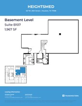 427 W 20th St, Houston, TX for rent Site Plan- Image 2 of 3