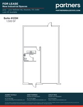 4125 Hollister St, Houston, TX for rent Site Plan- Image 1 of 1