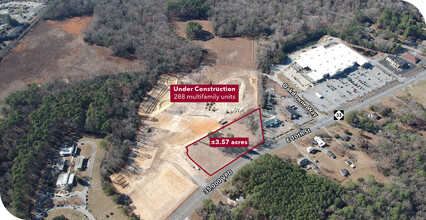 1100 Mann Farm Ln, Greenville, NC - aerial  map view - Image1